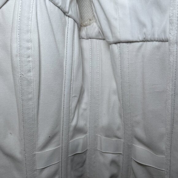 NWT CORSET STORY Steampunk Double Breasted Corset Jacket Ivory Sz 26" - Picture 10 of 16